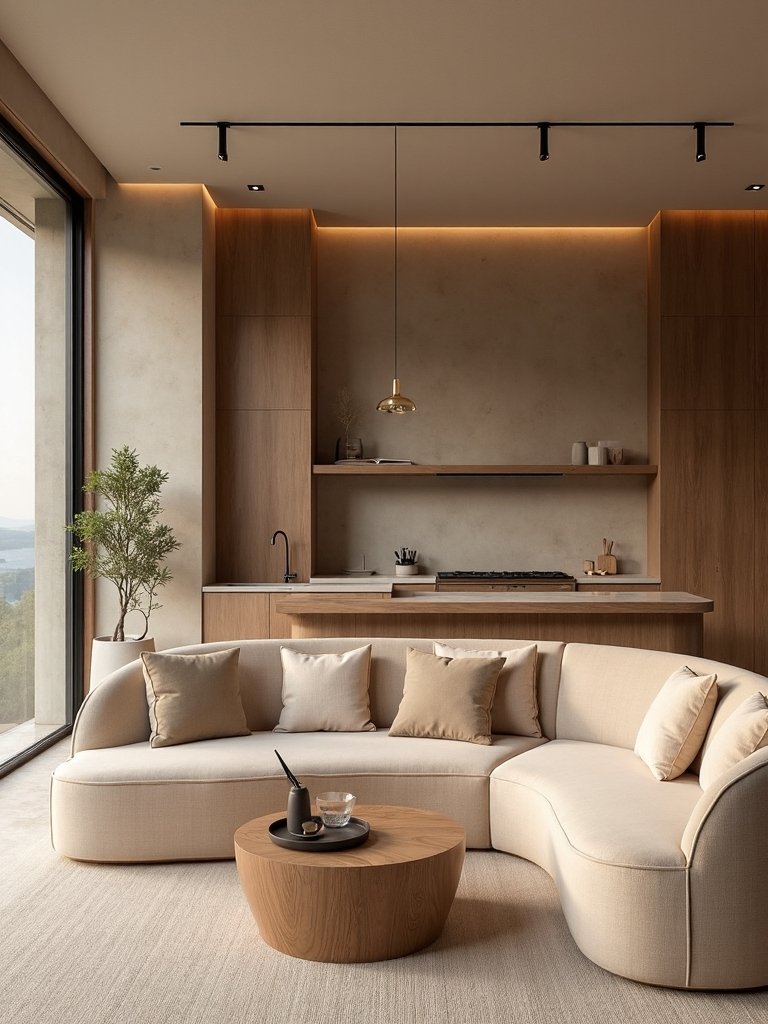 calming grounded nature inspired minimalist