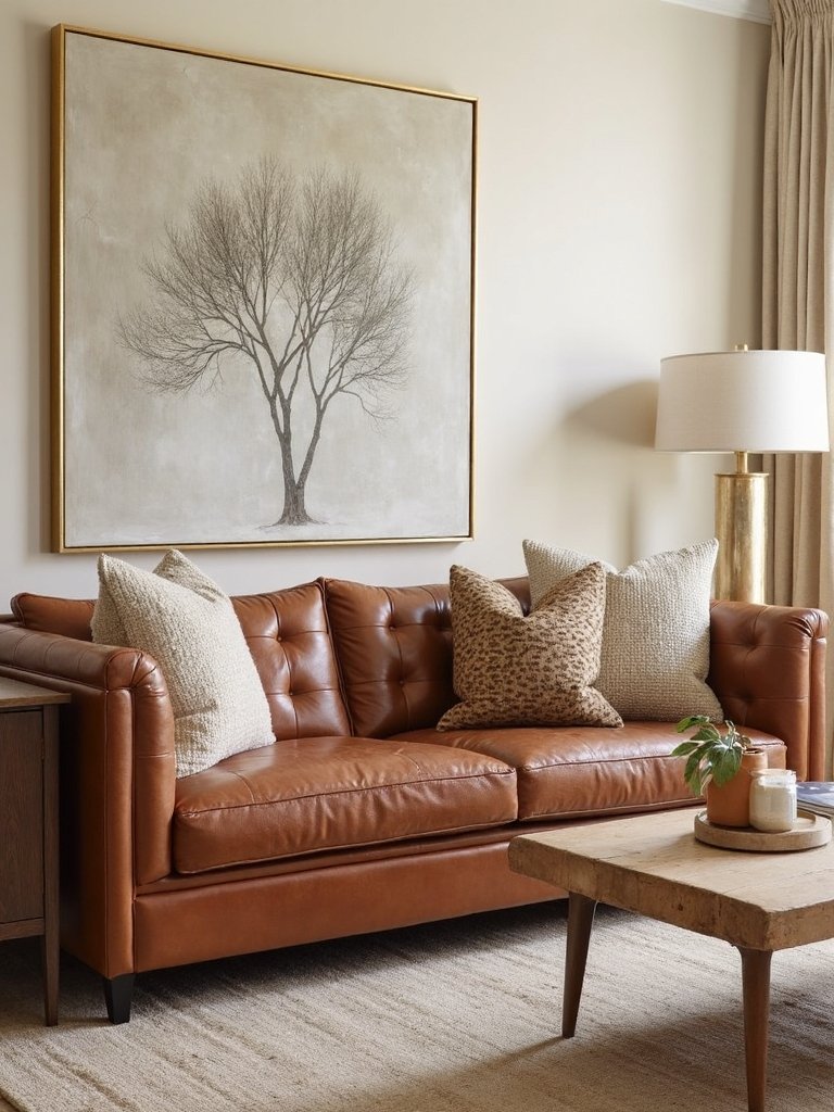 choosing leather color texture foundation