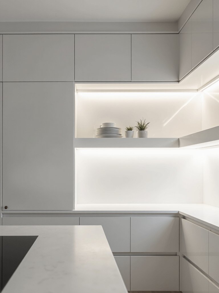 configurable energy efficient linear kitchen lighting