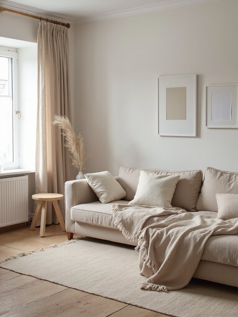 cozy sophisticated layered textured