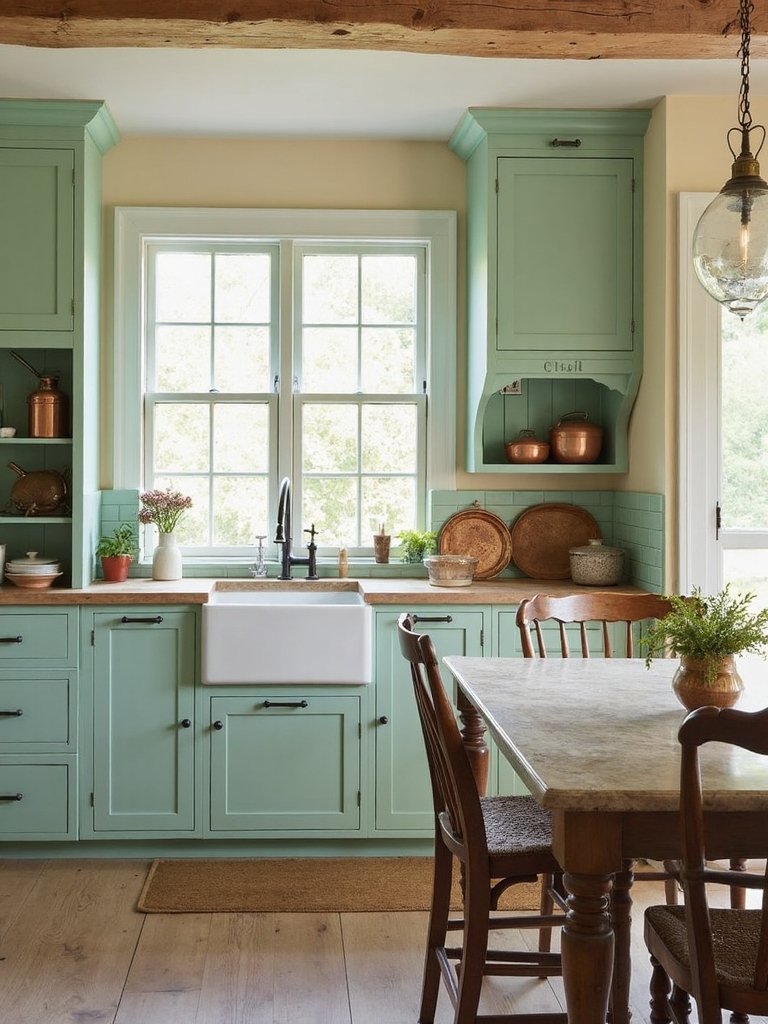 crafting charming antique kitchen focal points
