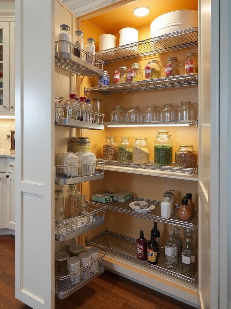 customizable pull out pantry organization solutions