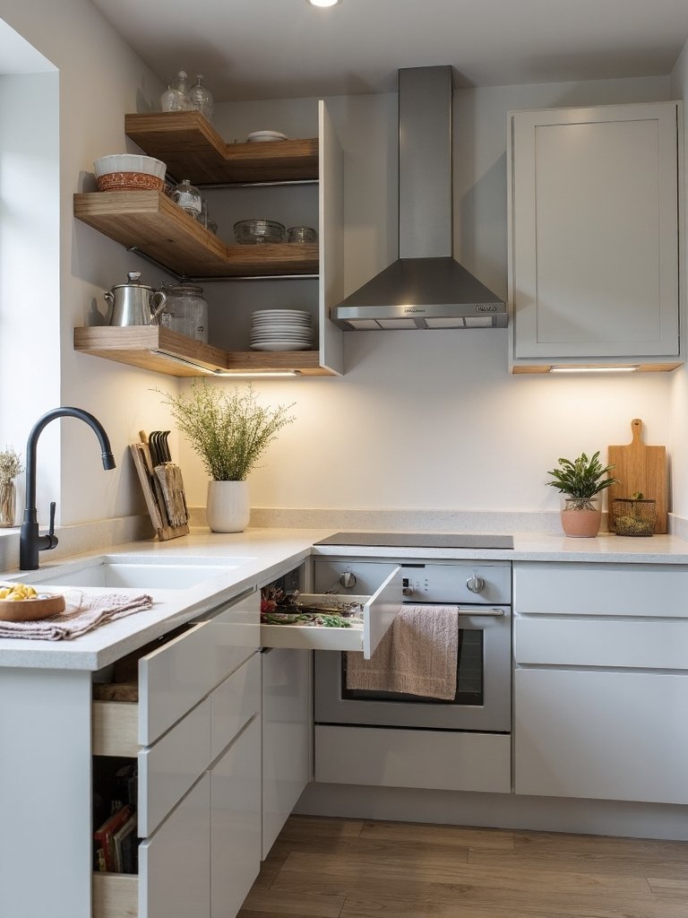 decluttered organized efficient sleek