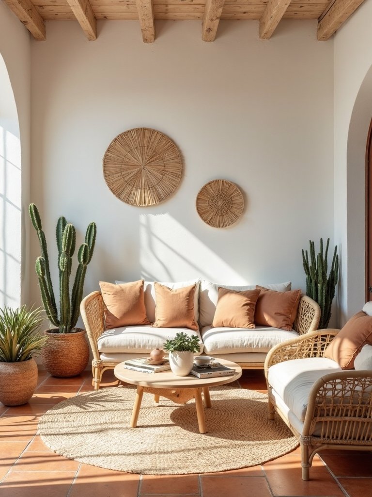 desert inspired minimalist oasis