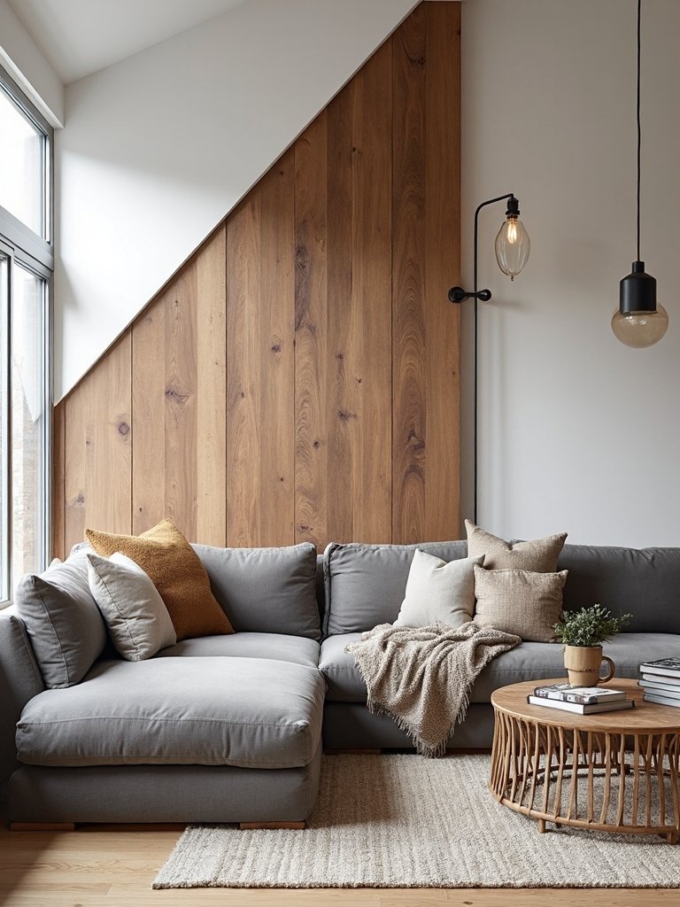 diagonal wood paneling architectural marvel