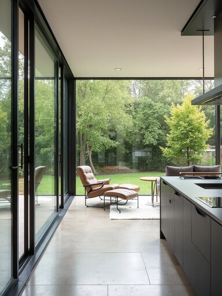 effortless indoor outdoor visual harmony