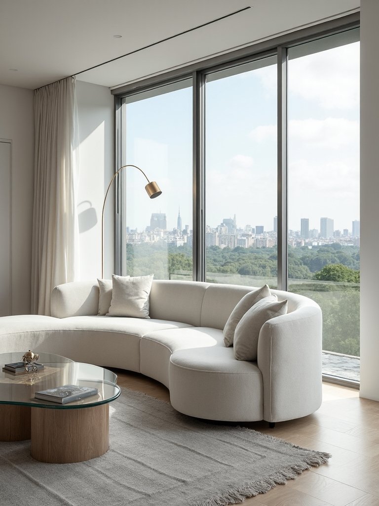 embrace curved furniture s welcoming environment