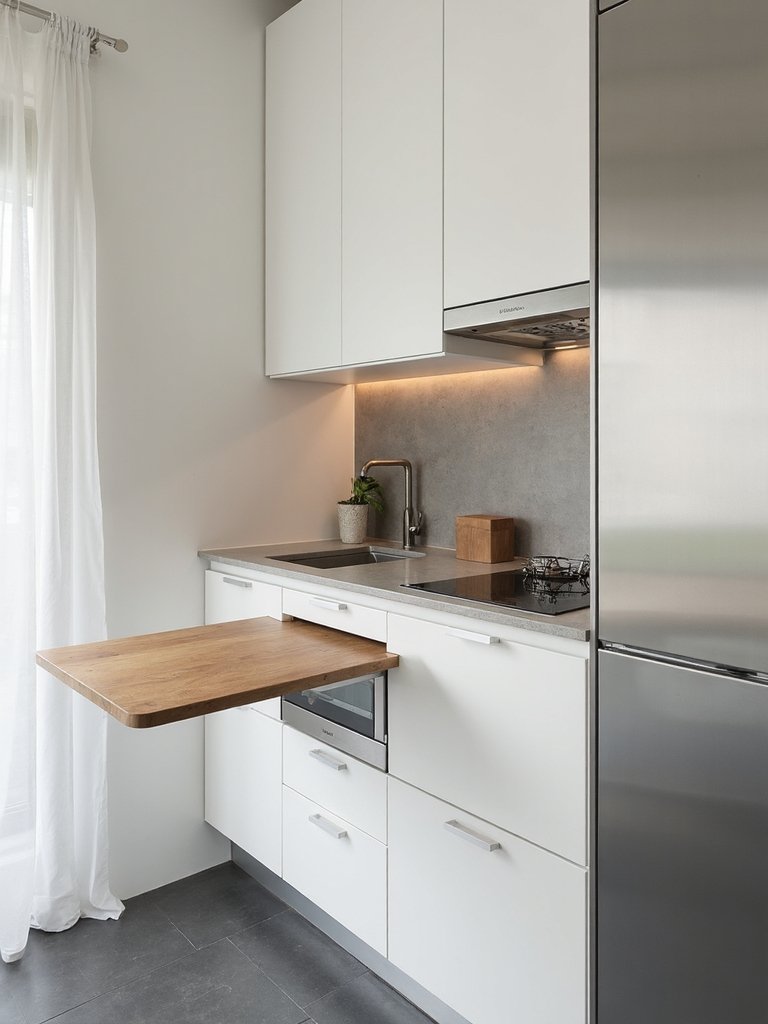 flexible expandable kitchen work surfaces