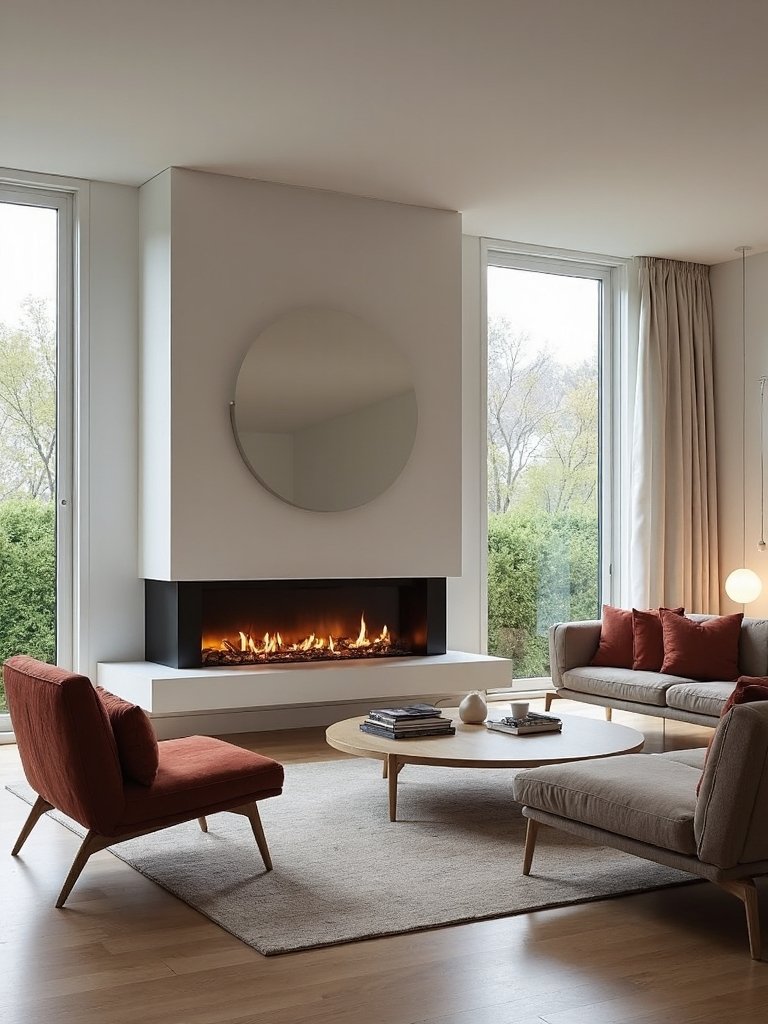 focal point defines small living room