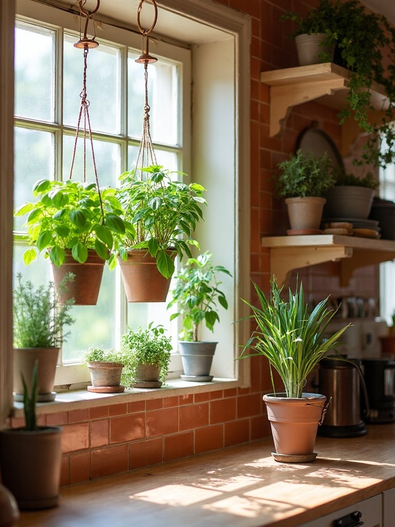 fresh earthy lively kitchen