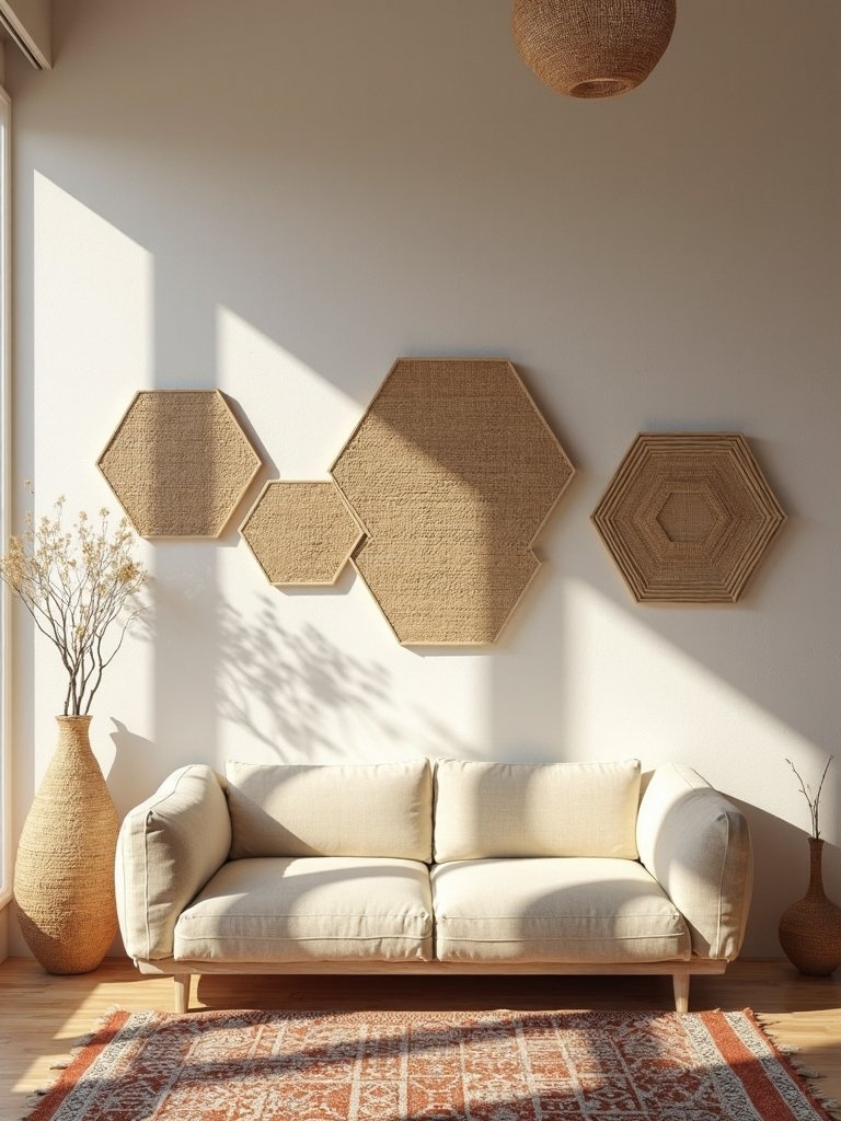 geometric bohemian organic harmony