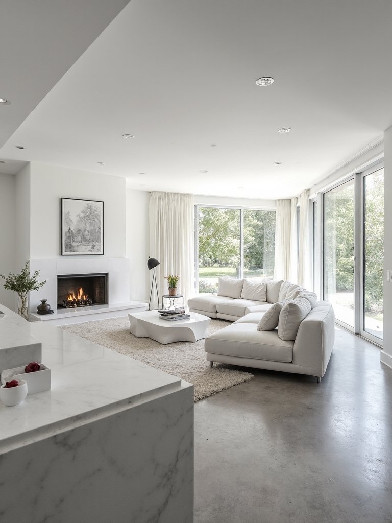 geometric minimalist symmetrical complementary