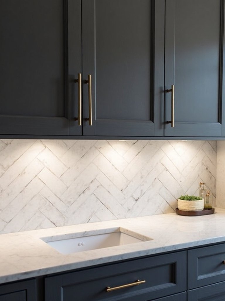 geometric precision timeless chevron design