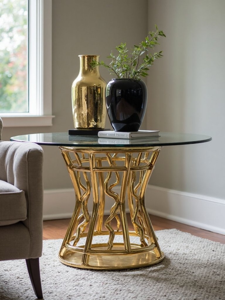 glamorous art deco accent pieces