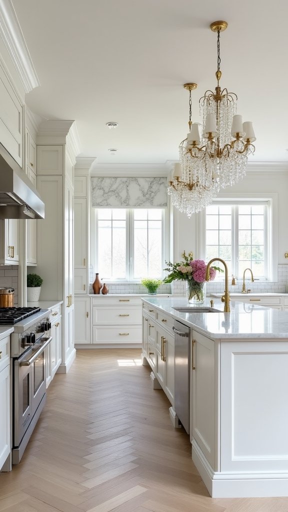 glamorous cooking space decor ideas