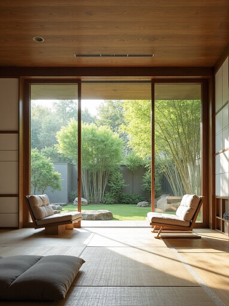 harmonious indoor outdoor living space