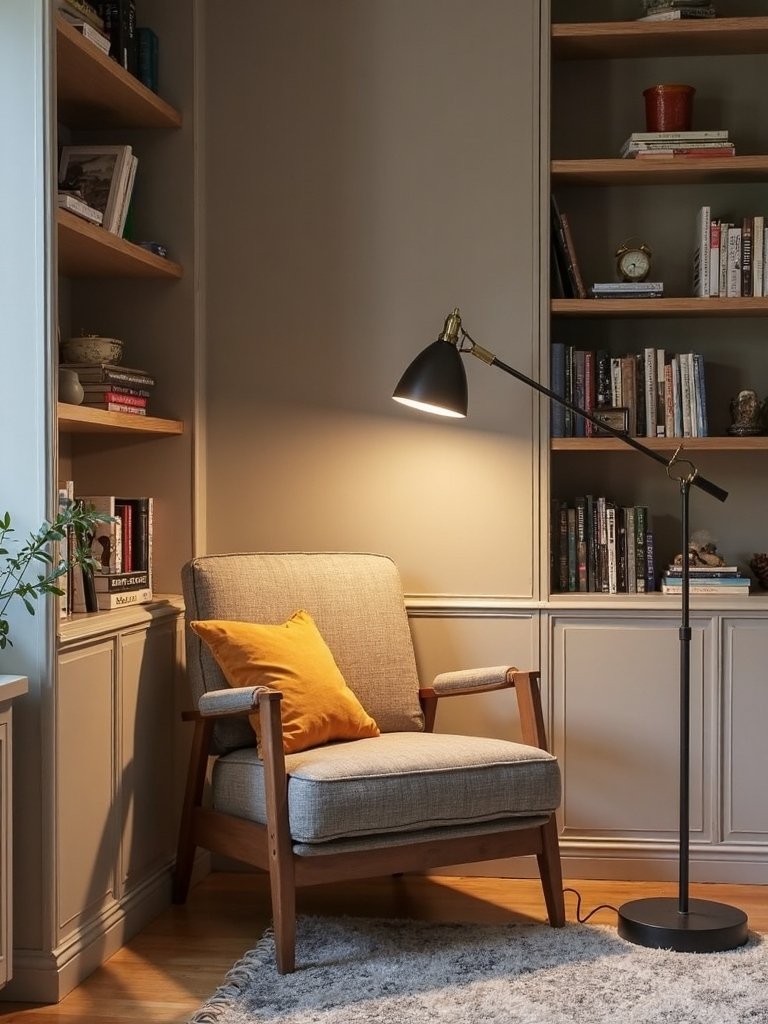 illuminating compact living room spaces