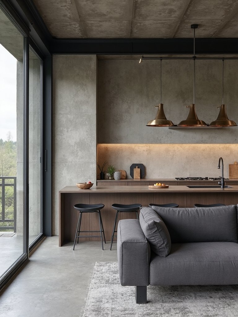 industrial urban grey chic