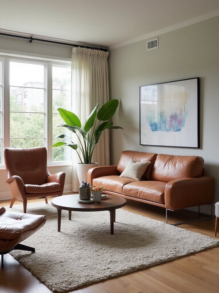 layered chair heights versatile living space