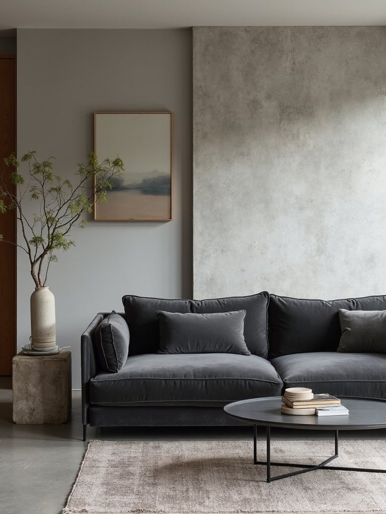 layered monochromatic minimalist sophistication