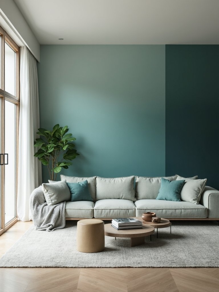 layered monochrome tonal variations create depth