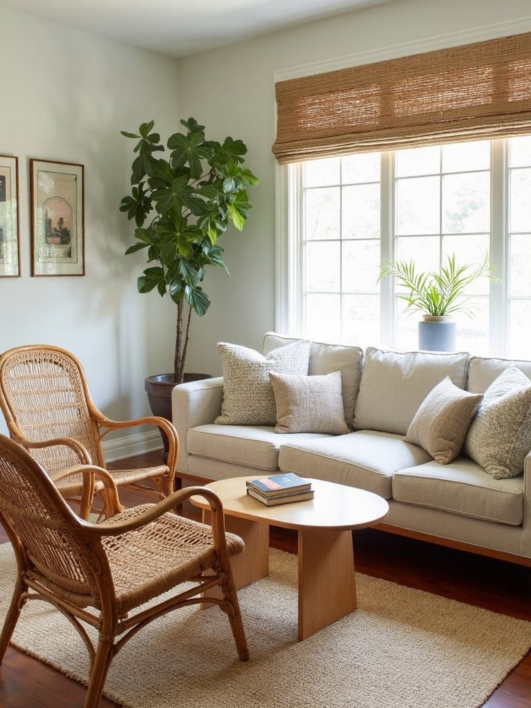 layered natural textures create warmth