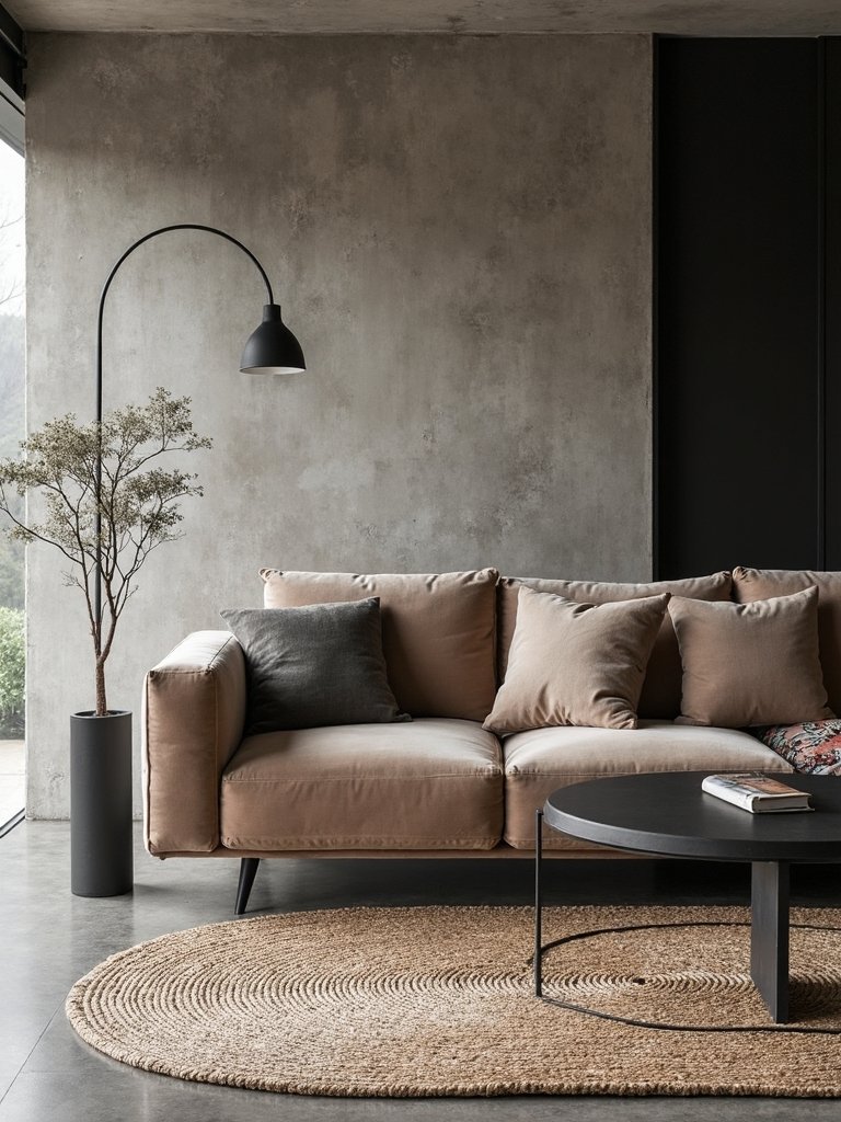 layered textured thoughtful contrasting