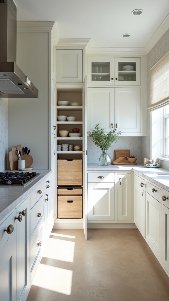 maximize kitchen storage space efficiently