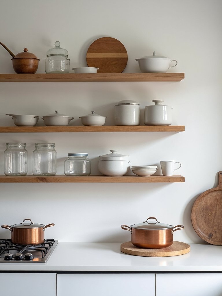 maximize vertical kitchen storage elegantly