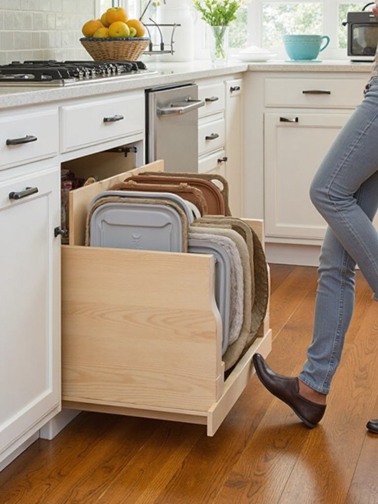 maximized kitchen storage solutions
