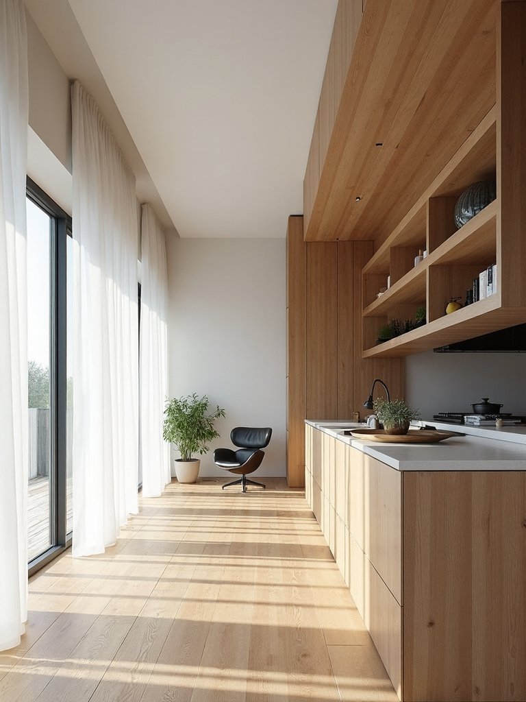 maximizing vertical space visually striking sanctuary