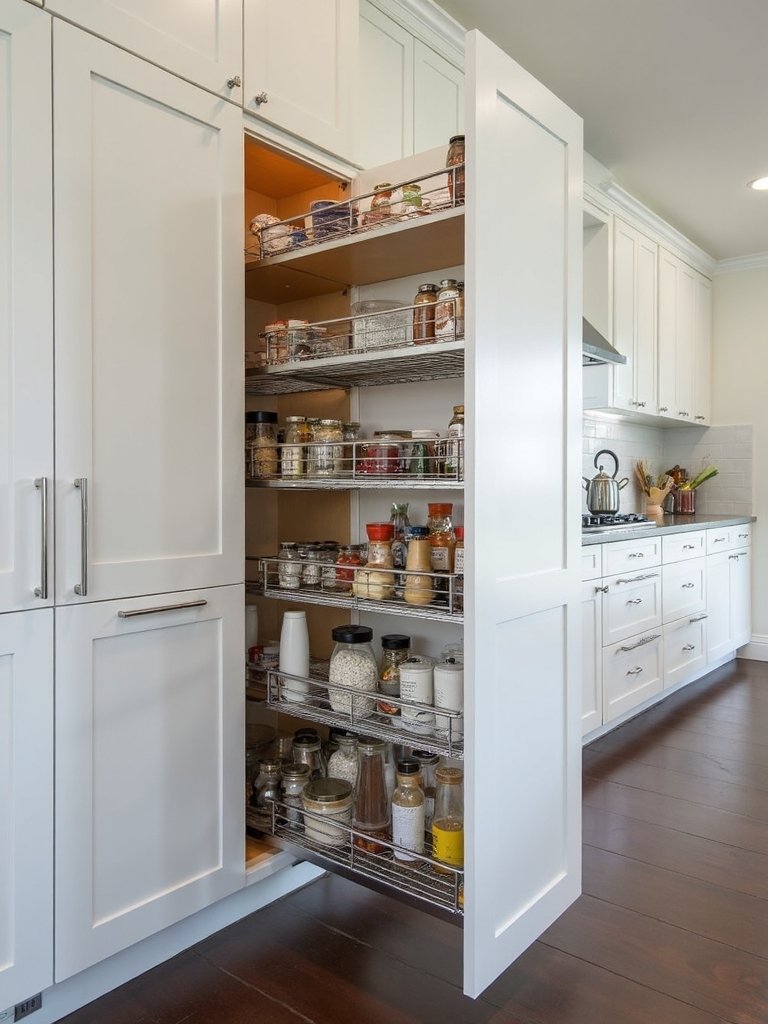 maximizing vertical storage in compact kitchens