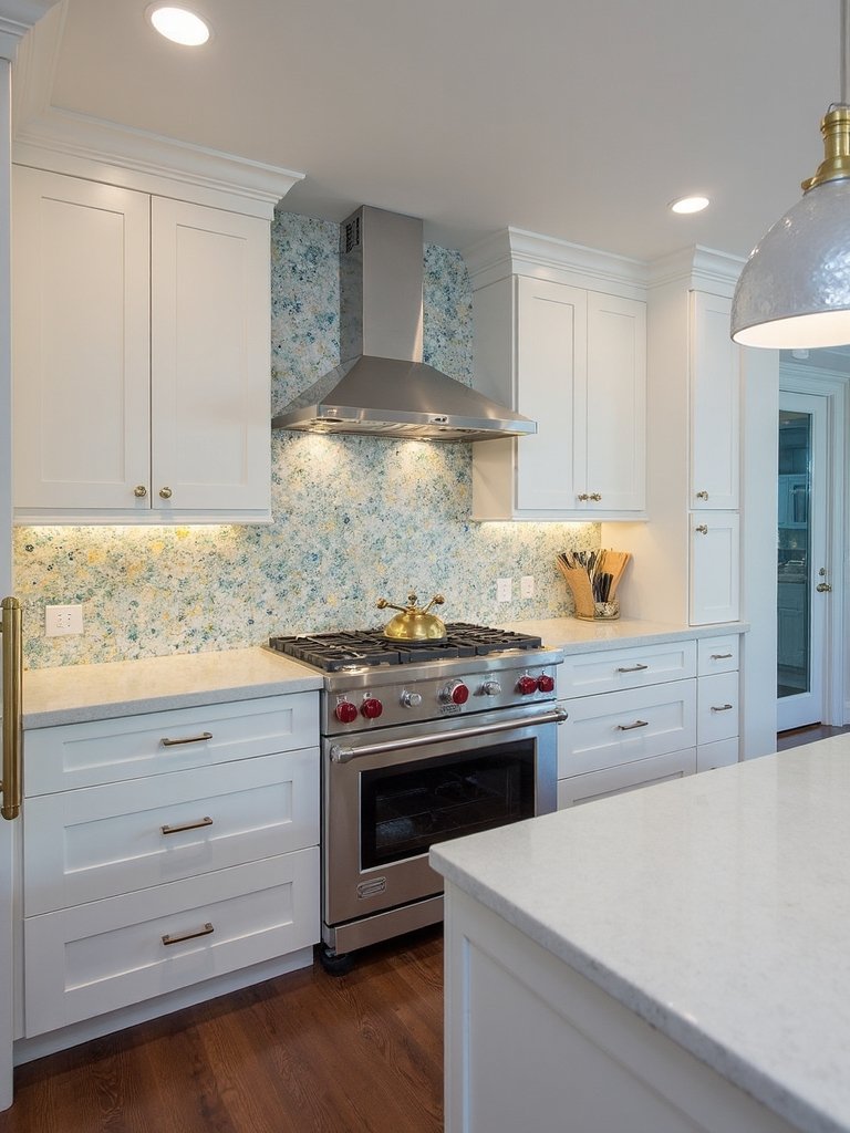 mesmerizing precious stone backsplash designs