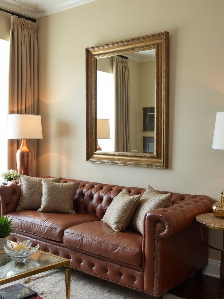 metallic accents elevate leather interiors