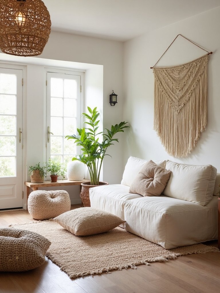 mindful boho serene sanctuary