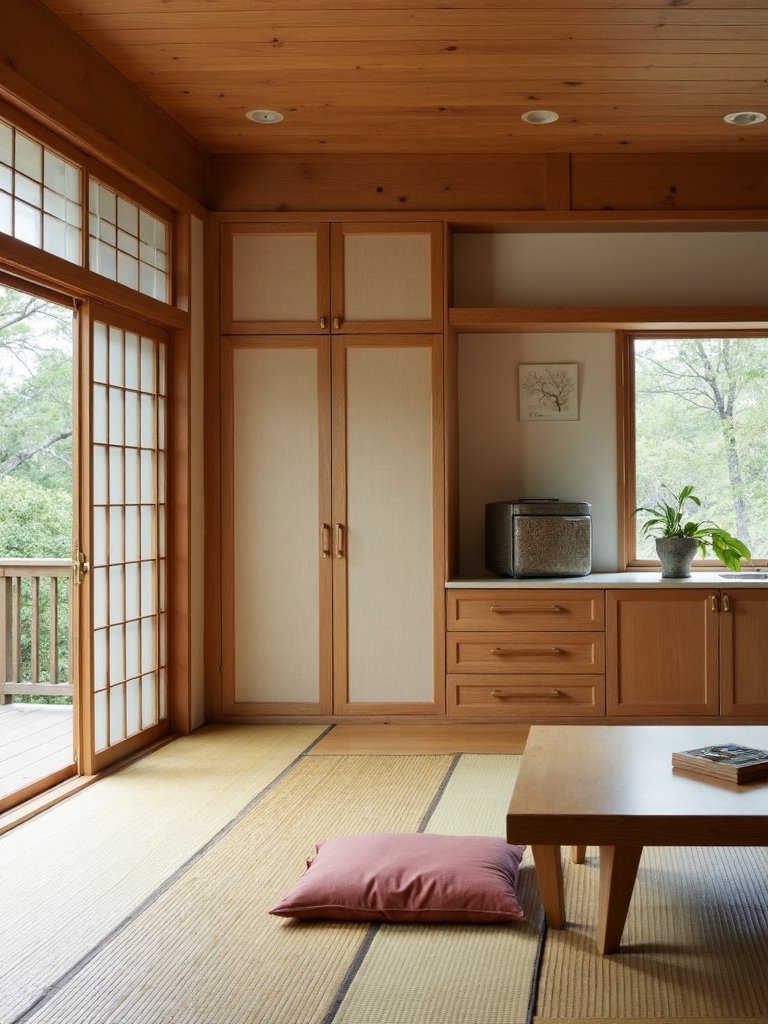 minimalist efficient decluttered serene