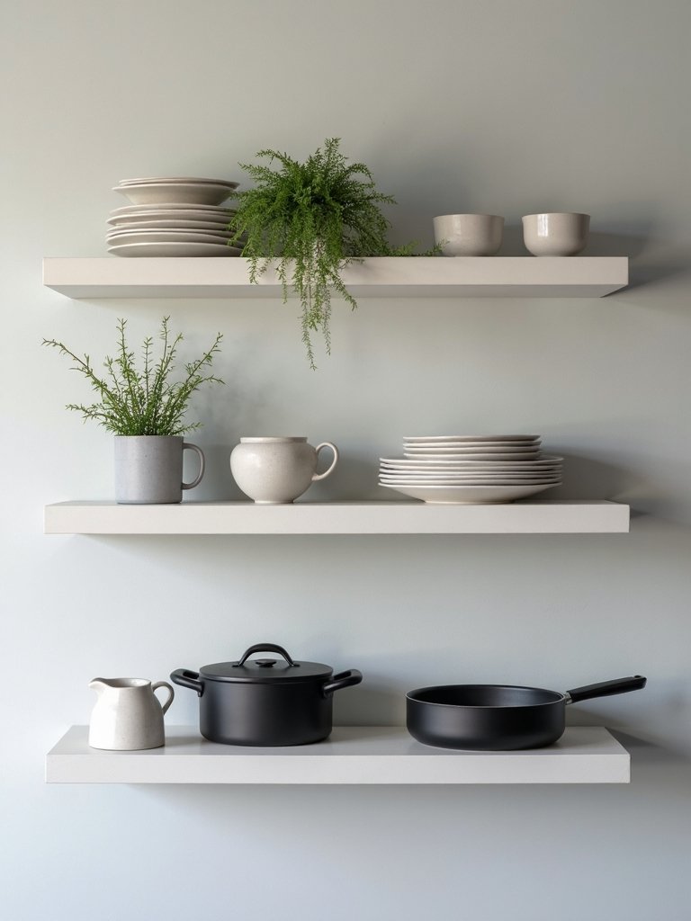 minimalist floating curated sophisticated