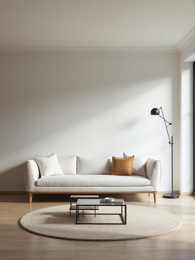 minimalist floating furniture design