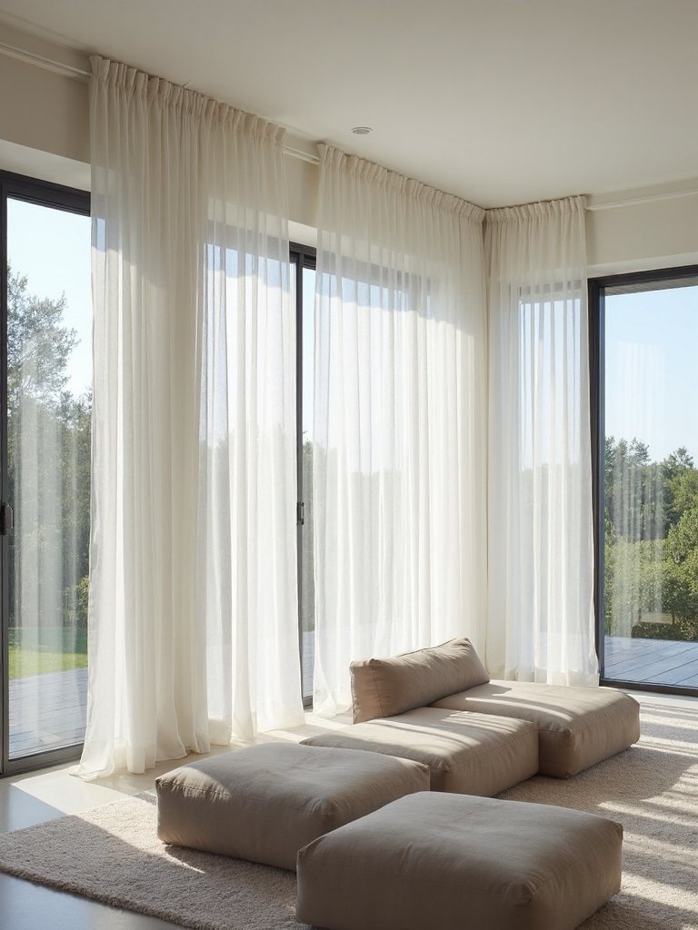 minimalist floating luxurious sophisticated