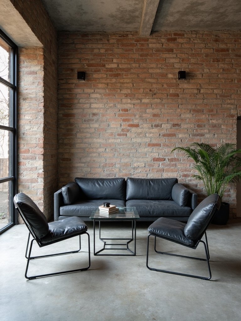 minimalist industrial streamlined versatile seating