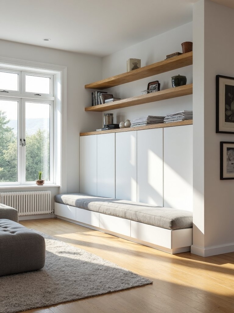 minimalist living hidden storage solutions