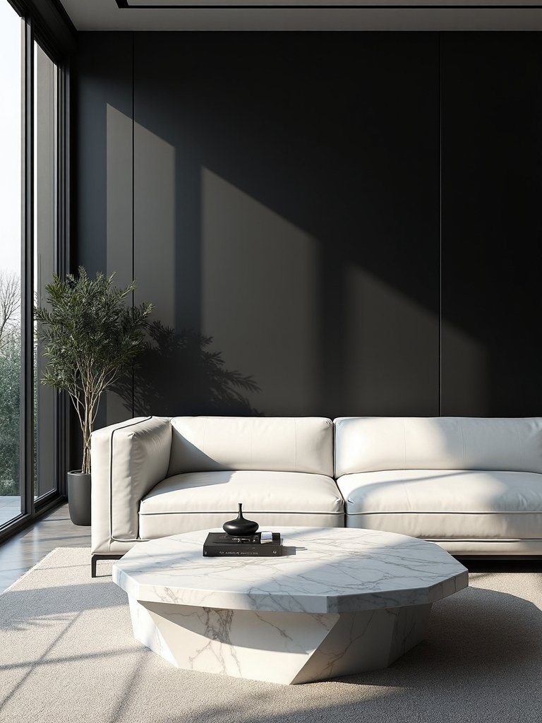 minimalist monochromatic natural sophisticated