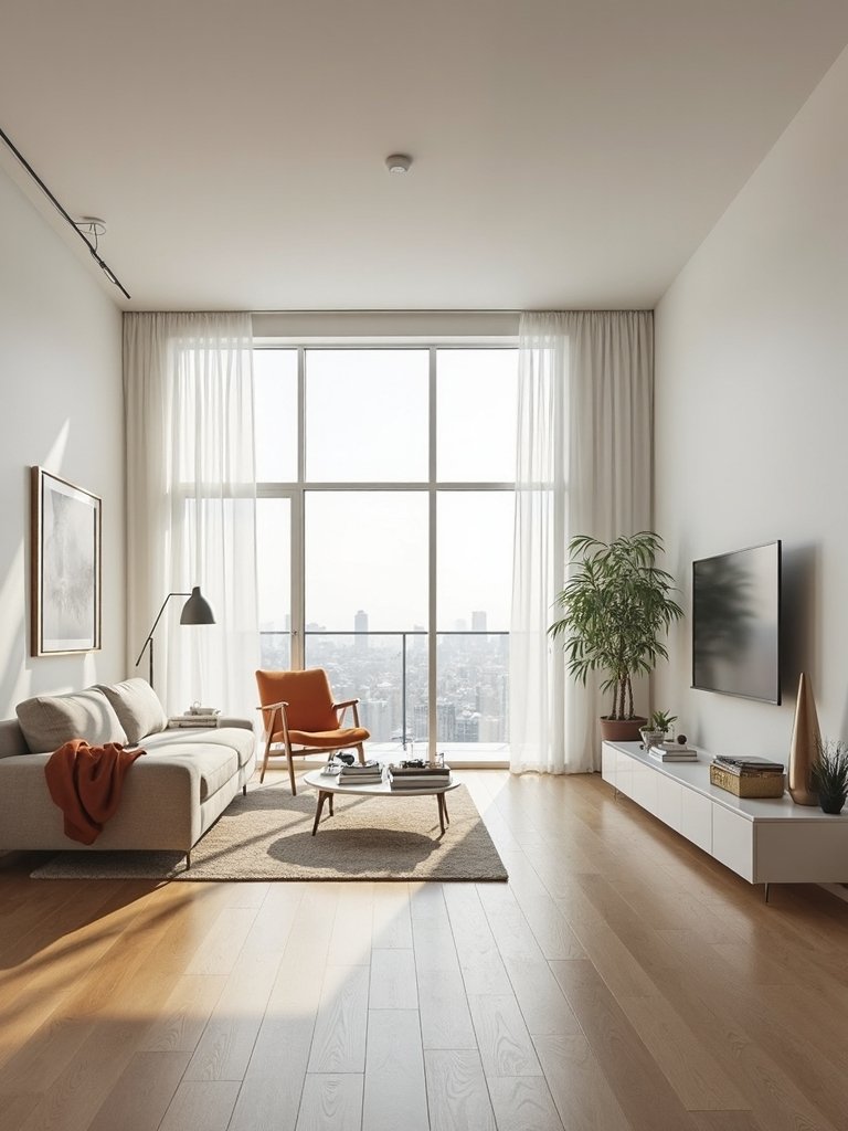 minimalist natural light open concept simplicity