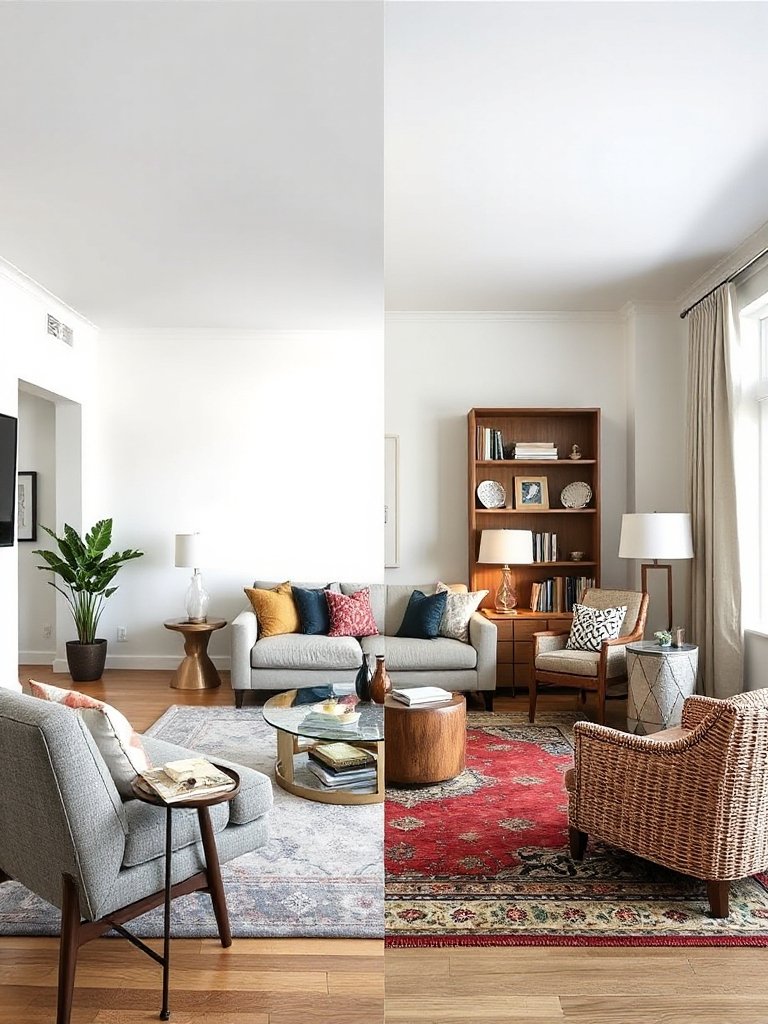 minimalist or maximalist living decor