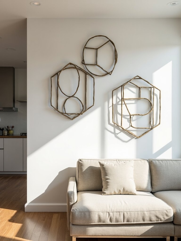 minimalist wall art serene sanctuary