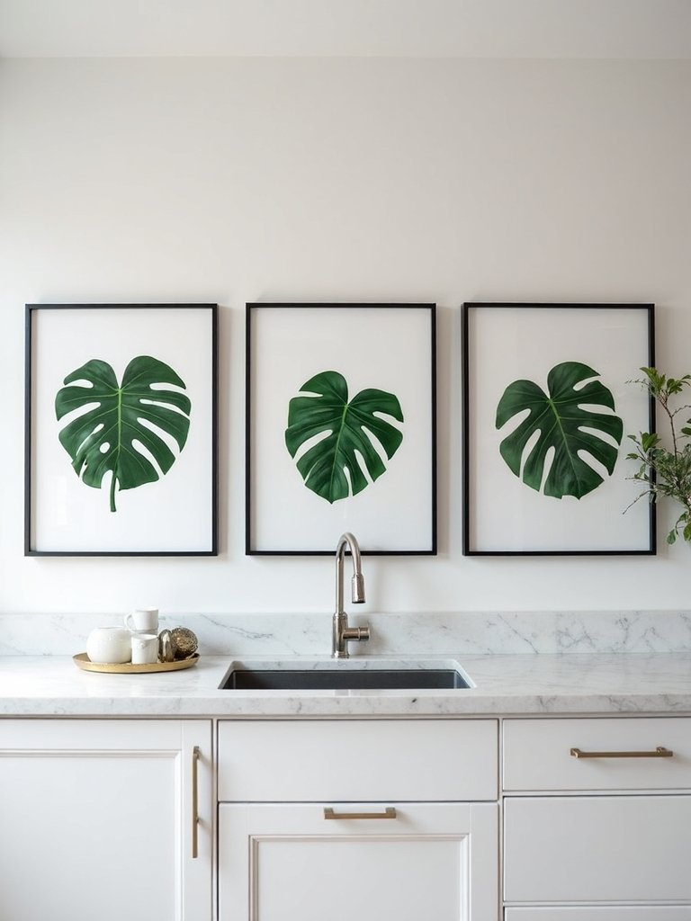 modern botanical wall art