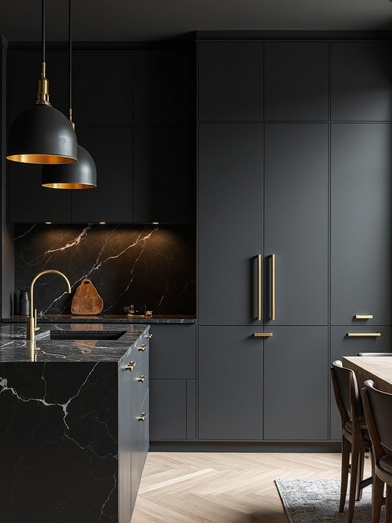moody sophisticated bold design statement