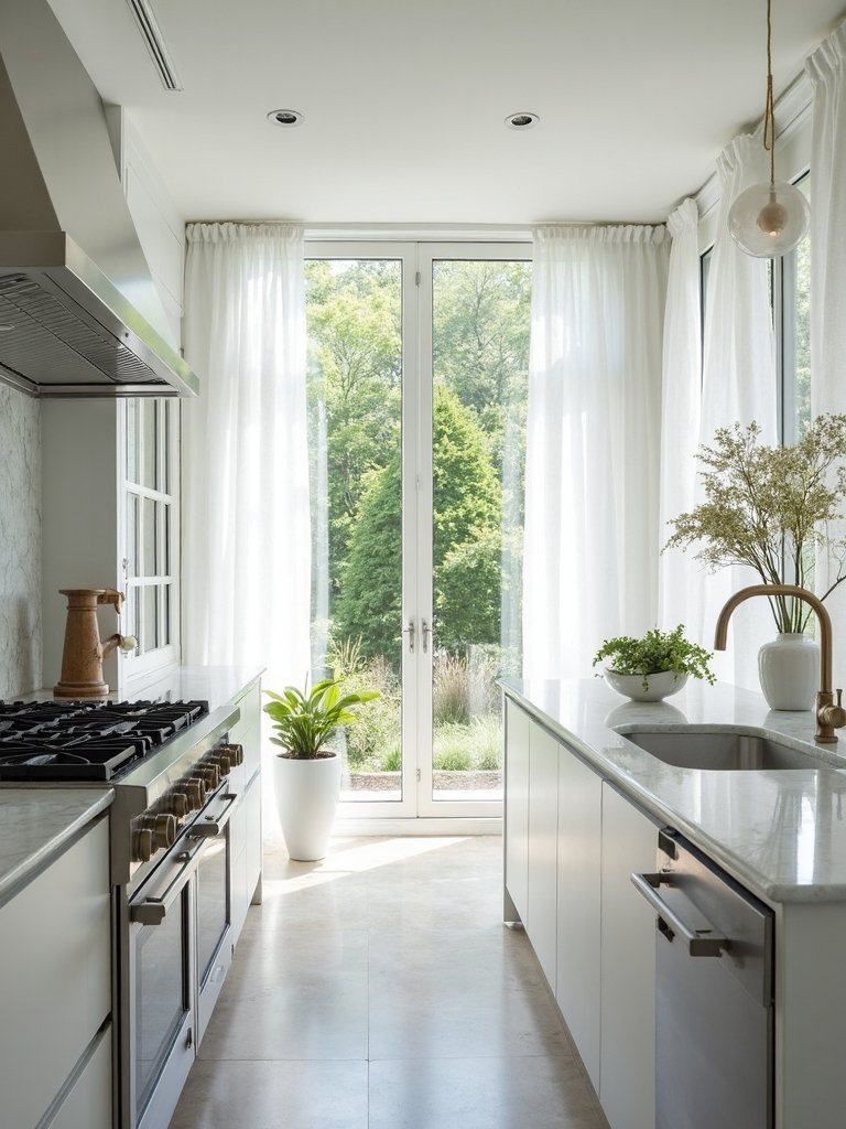 natural light filled kitchen sanctuary