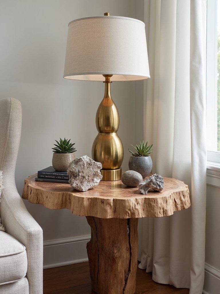 naturalistic organic tactile refined