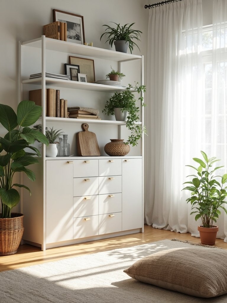 nature inspired minimalist sanctuary